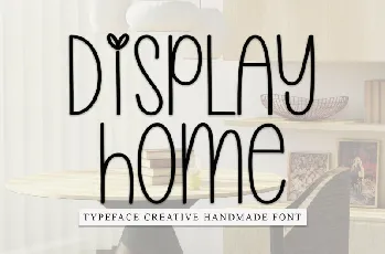 Display Home Display font