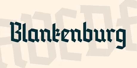 Blankenburg font