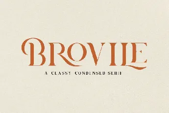 Brovile font