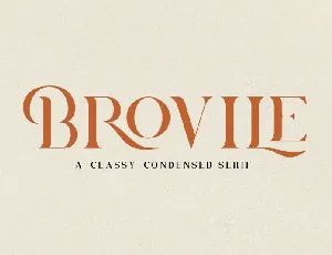 Brovile font