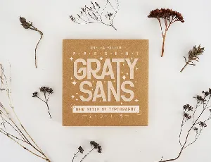 Graty Sans Free font