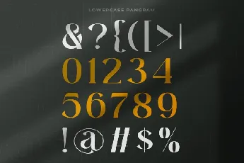 Moebngaders font