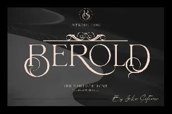 Berold font