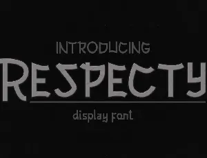 Respecty font