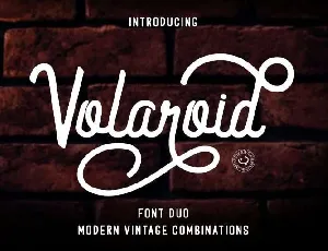 Volaroid Duo Free font