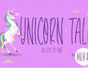 Unicorn Tall font