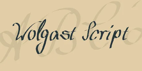 Wolgast Script font