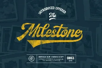 Milestone font