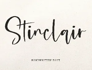 Stinclair font