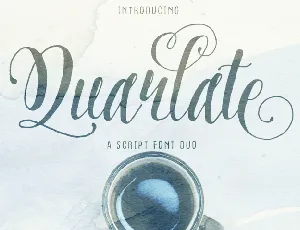 Quarlate Duo font