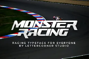 Monster Racing font