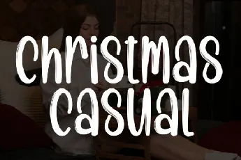 Christmas Casual Brush font