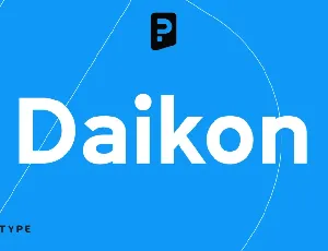 Daikon font