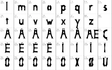 Ghost Demon font