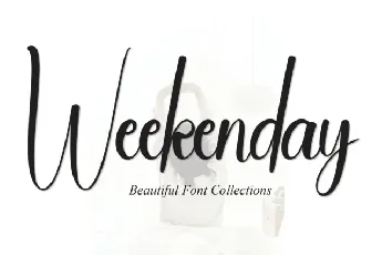 Weekenday Script font