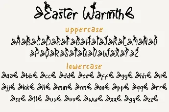 Easter Warmth font