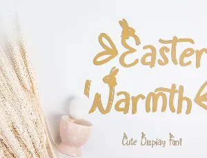 Easter Warmth font