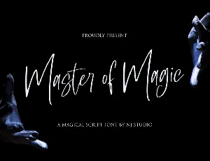 Master of Magic font