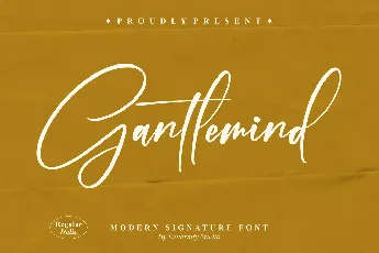 Gantlemind font