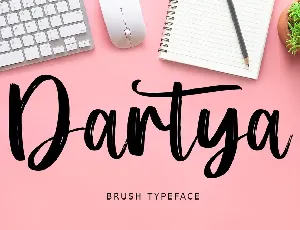 Dartya font