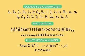 Cosmos Logic Display font