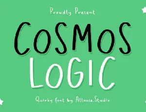 Cosmos Logic Display font