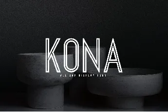 Kona font