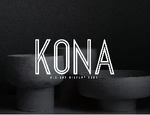 Kona font