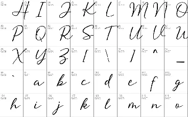 Arcadia Script DEMO font