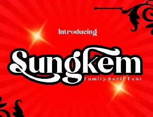 Sungkem font