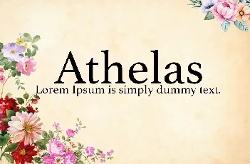 Athelas font