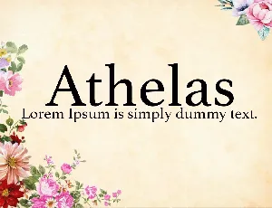 Athelas font