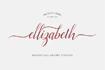 Ellizabeth Script Free font