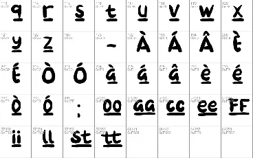 Loster font