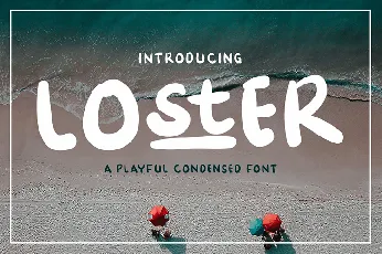 Loster font