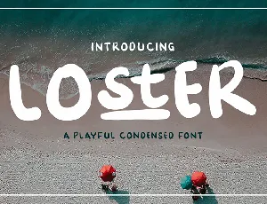 Loster font