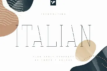 Italian Demo font