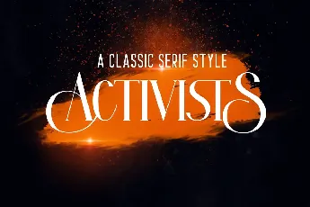 Activists font