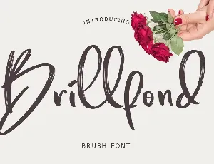 Brillfond font