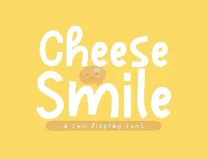 Cheese Smile font