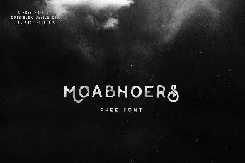 Moabhoers Free font