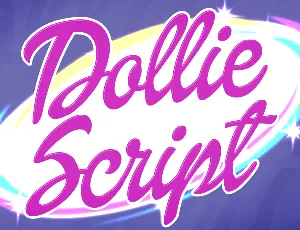 Dollie Script Personal Use font