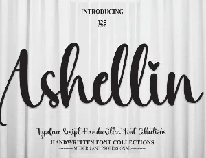 Ashellin font