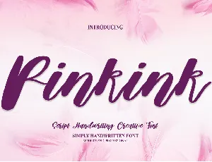 Pinkink font