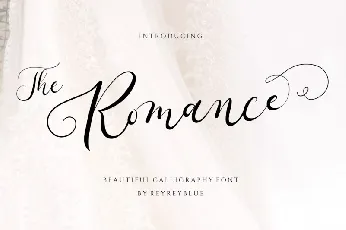 The Romance font