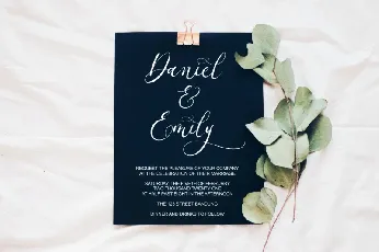 The Romance font