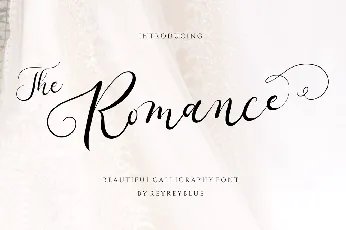 The Romance font