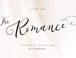 The Romance font