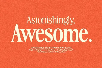 Awesome Family font