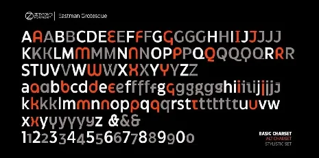 Eastman Grotesque font